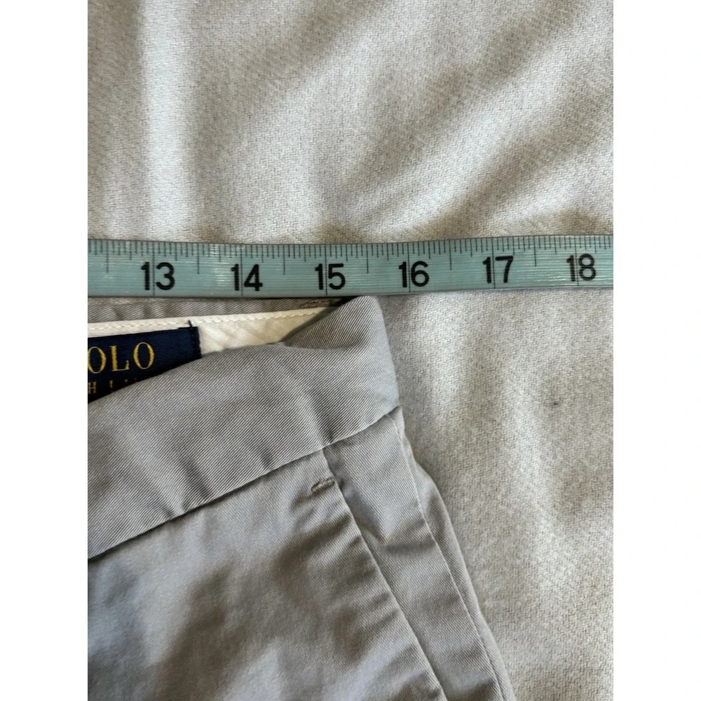 Polo Ralph Lauren Stretch Classic Fit Straight Leg Pant Zip Pockets‎ Size 32x30